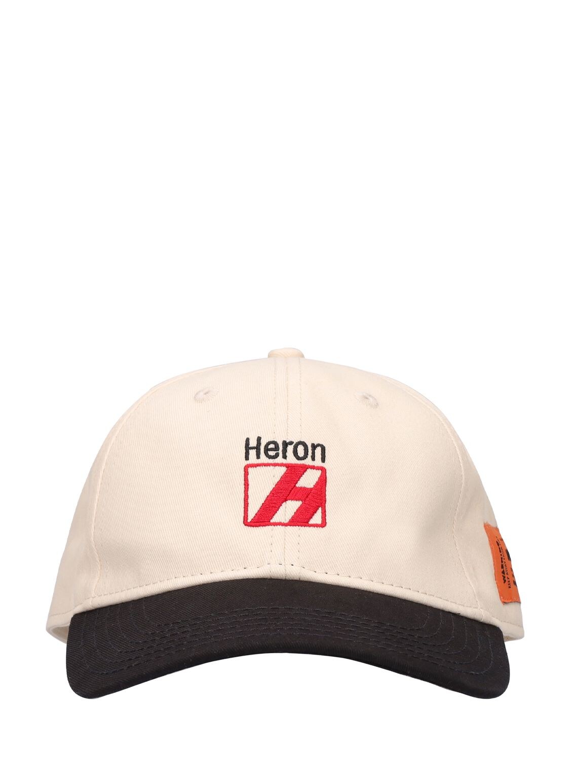 HERON PRESTON HERON LOGO COTTON BASEBALL CAP