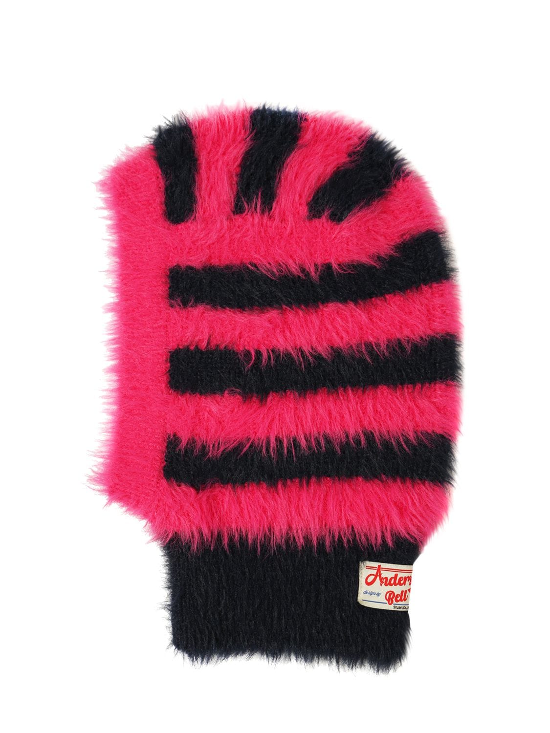 Andersson Bell Knit Balaclava In Black,pink | ModeSens