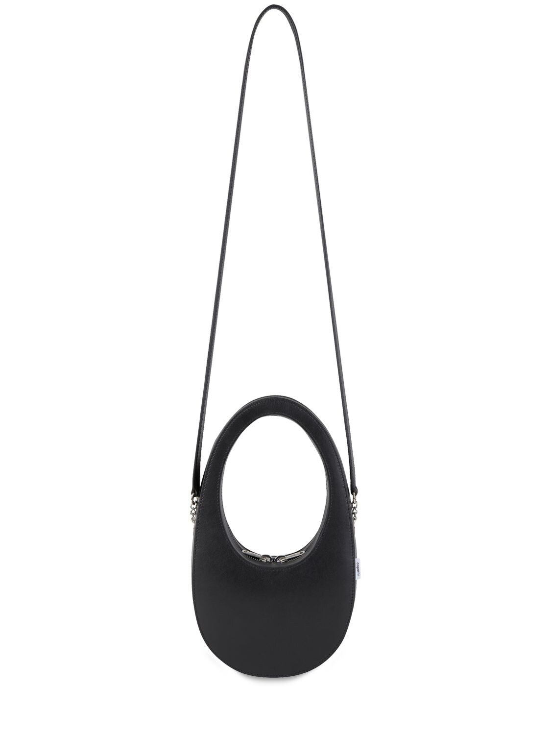 Shop Coperni Mini Swipe Crossbody Bag In Black