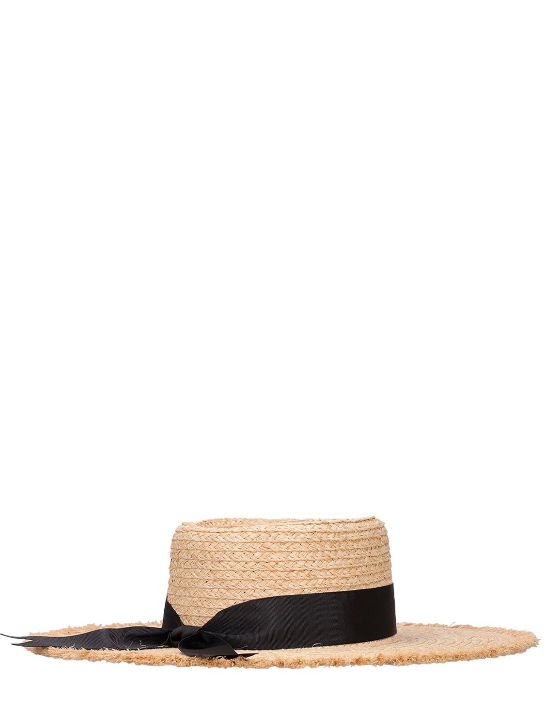 Shop Lack Of Color Ventura Raffia Brimmed Hat In Natural