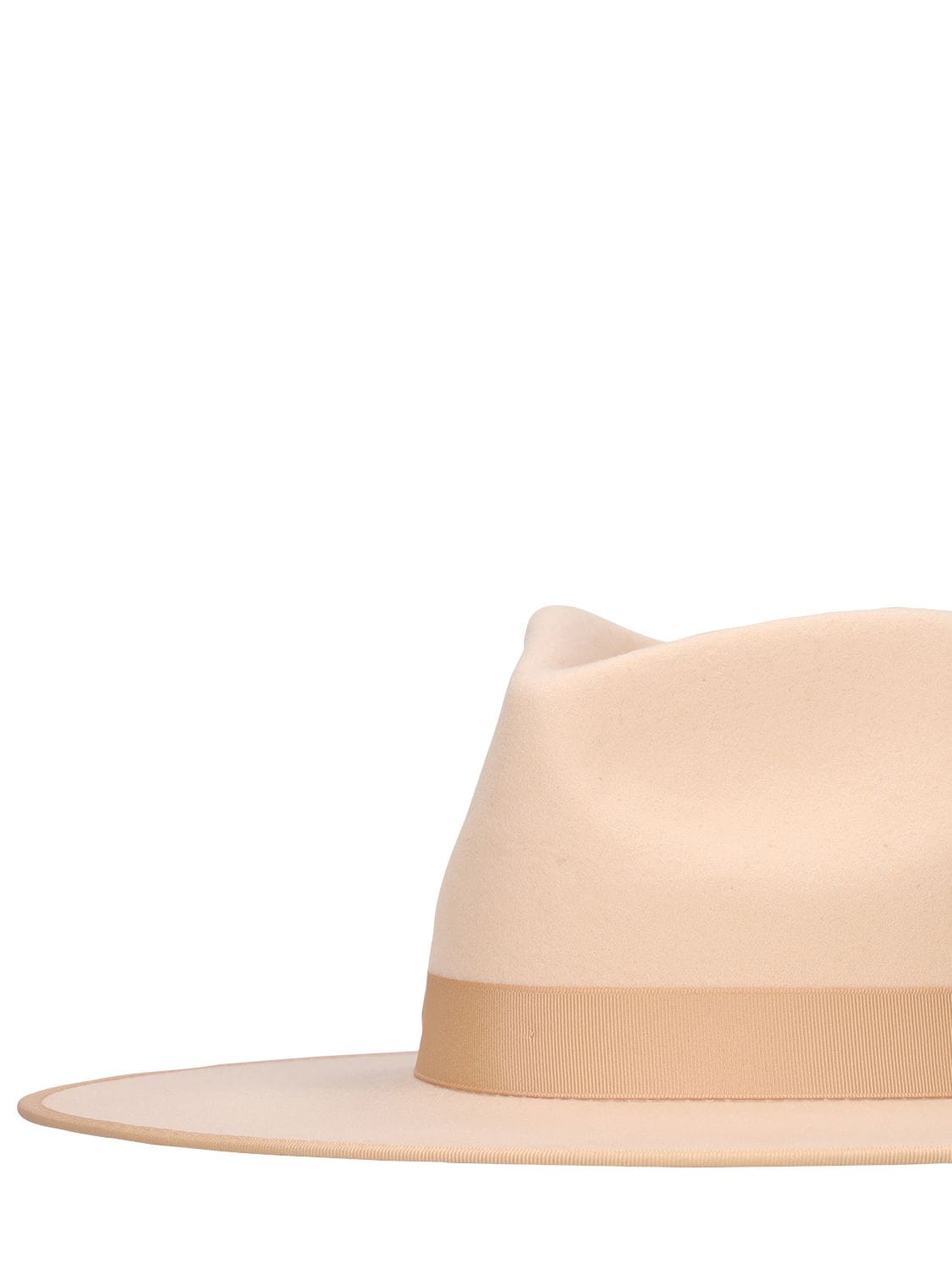 Shop Lack Of Color Rancher Wool Hat In Ivory