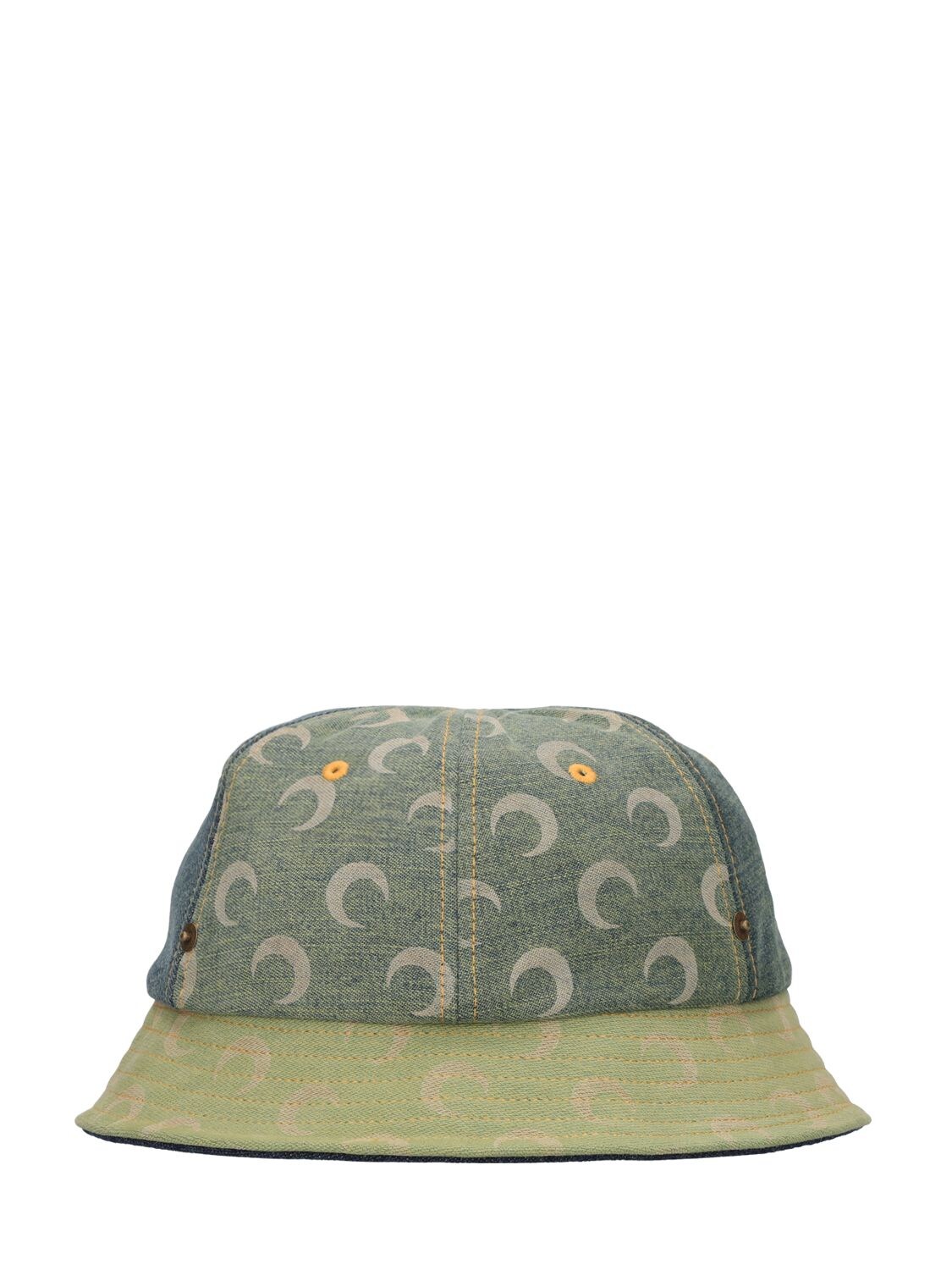 Cotton Denim Bell Bucket Hat