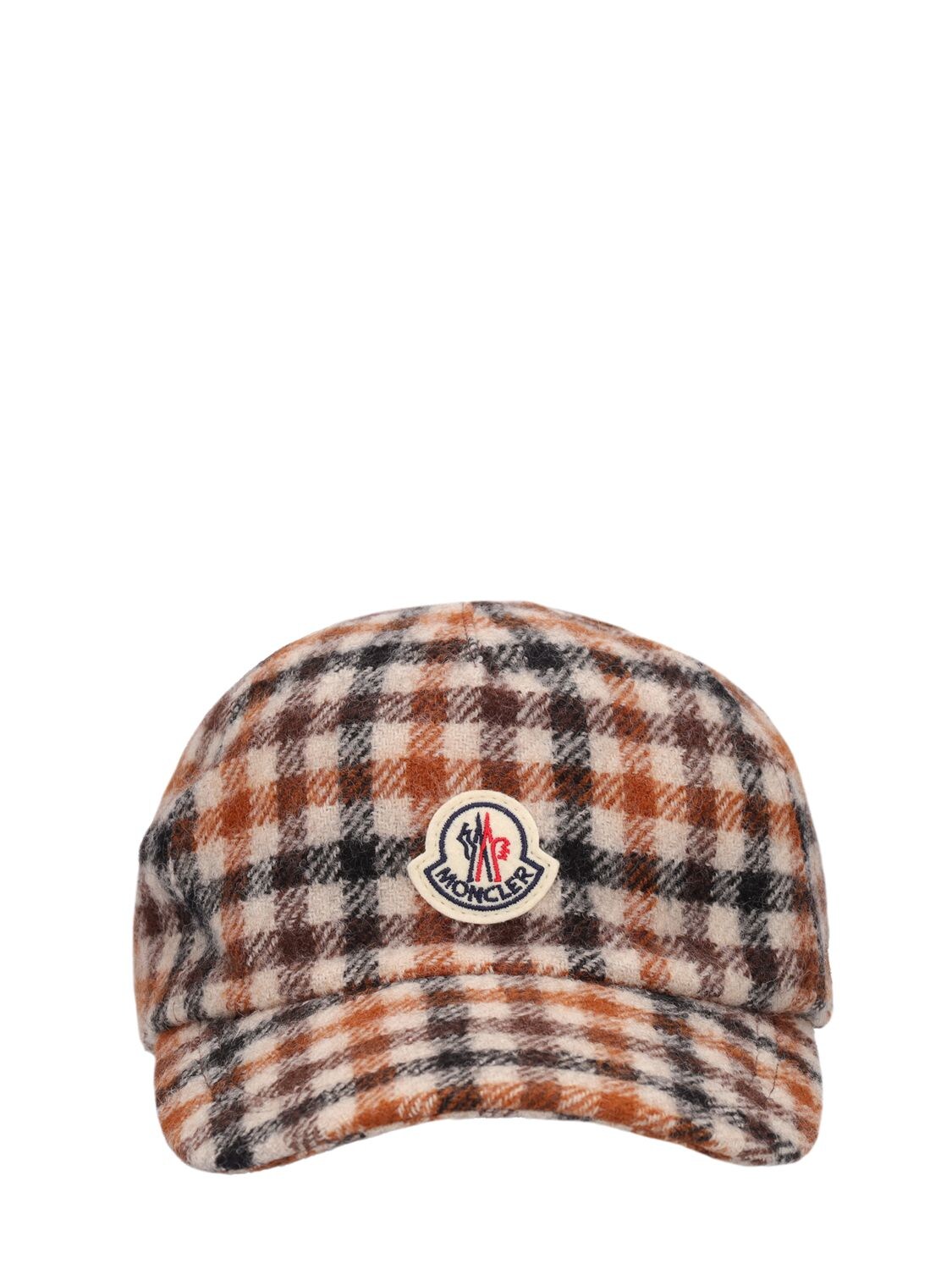 MONCLER WOOL BASEBALL CAP