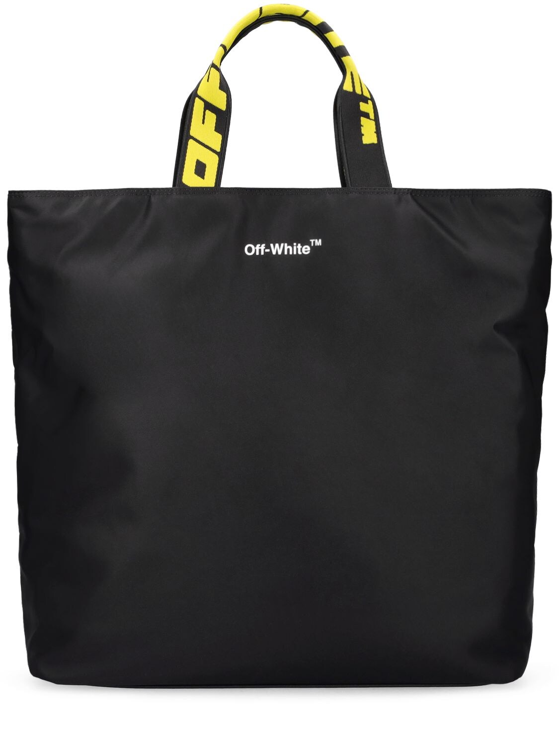 HARD CORE NYLON TOTE BAG in black