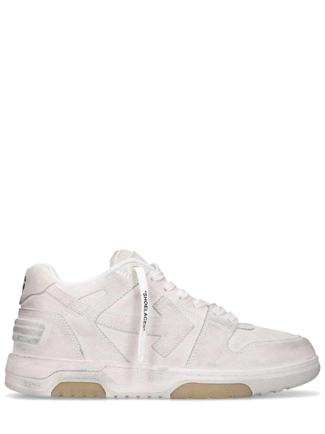 OFF-WHITE OUT OF OFFICE VINTAGE SUEDE SNEAKERS