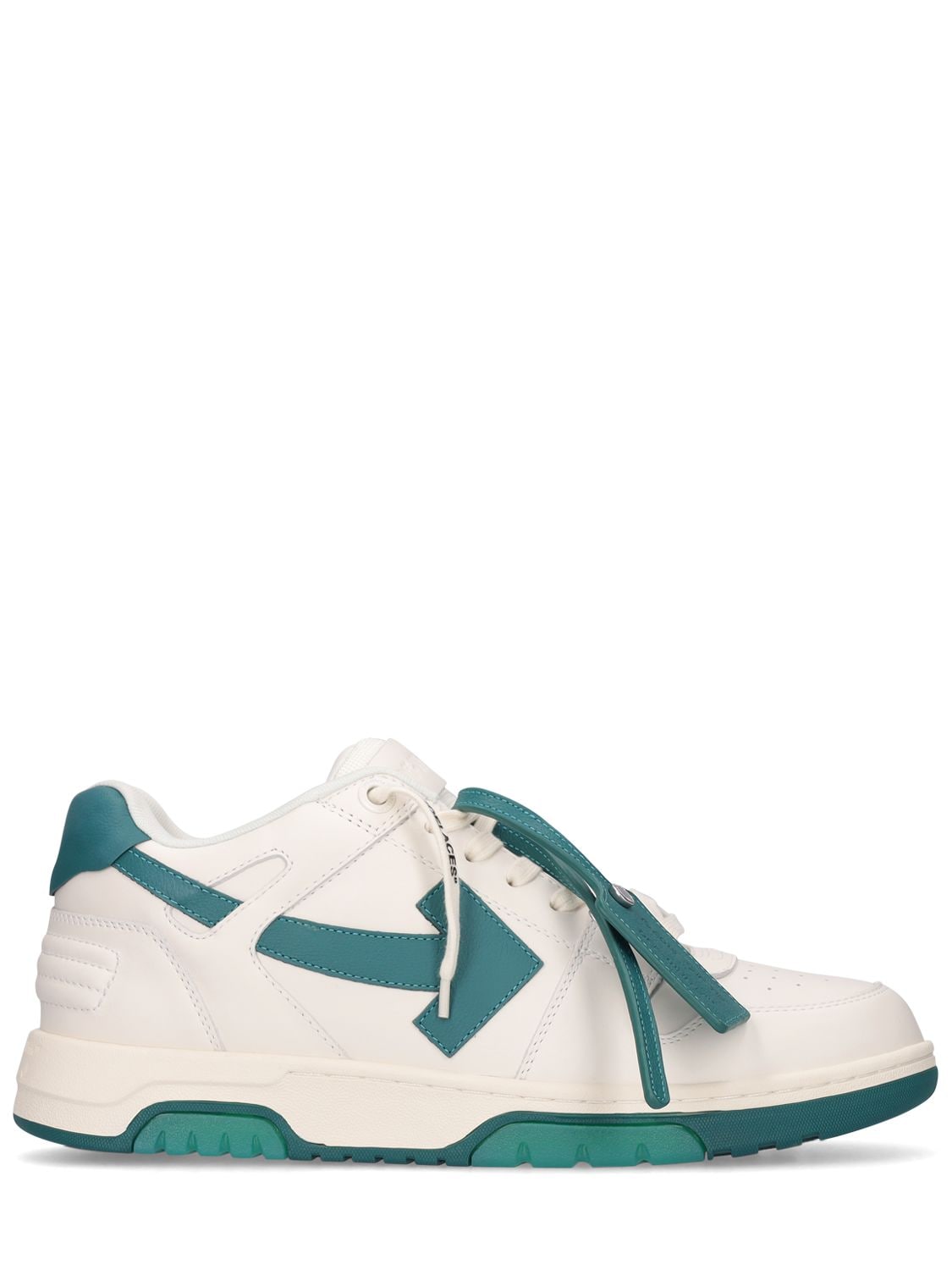 OFF-WHITE OUT OF OFFICE LEATHER LOW TOP trainers