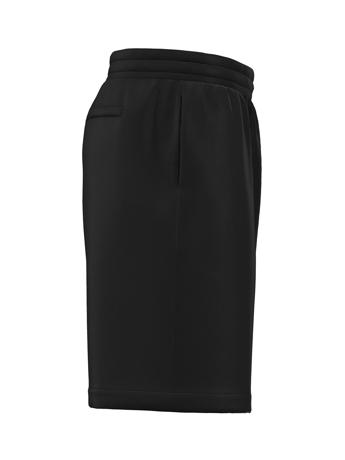 Shop Burberry Raphael Logo Cotton Jersey Sweat Shorts In Black