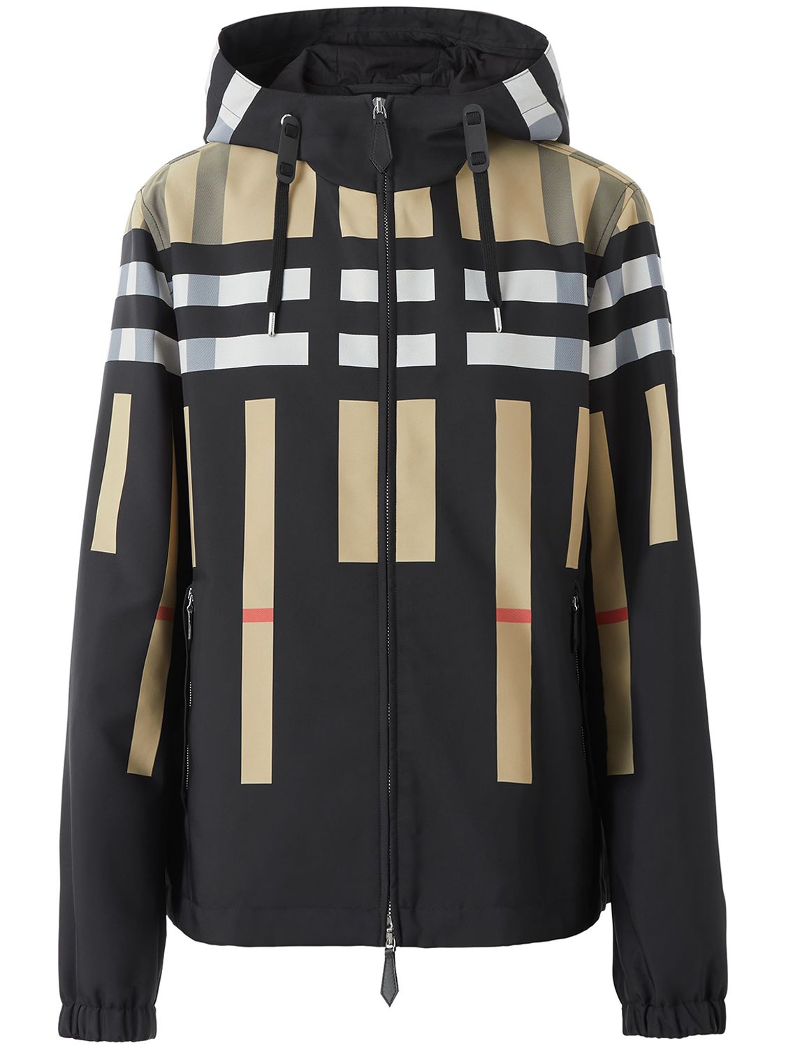 BURBERRY STANFORD CHECK ZIP JACKET