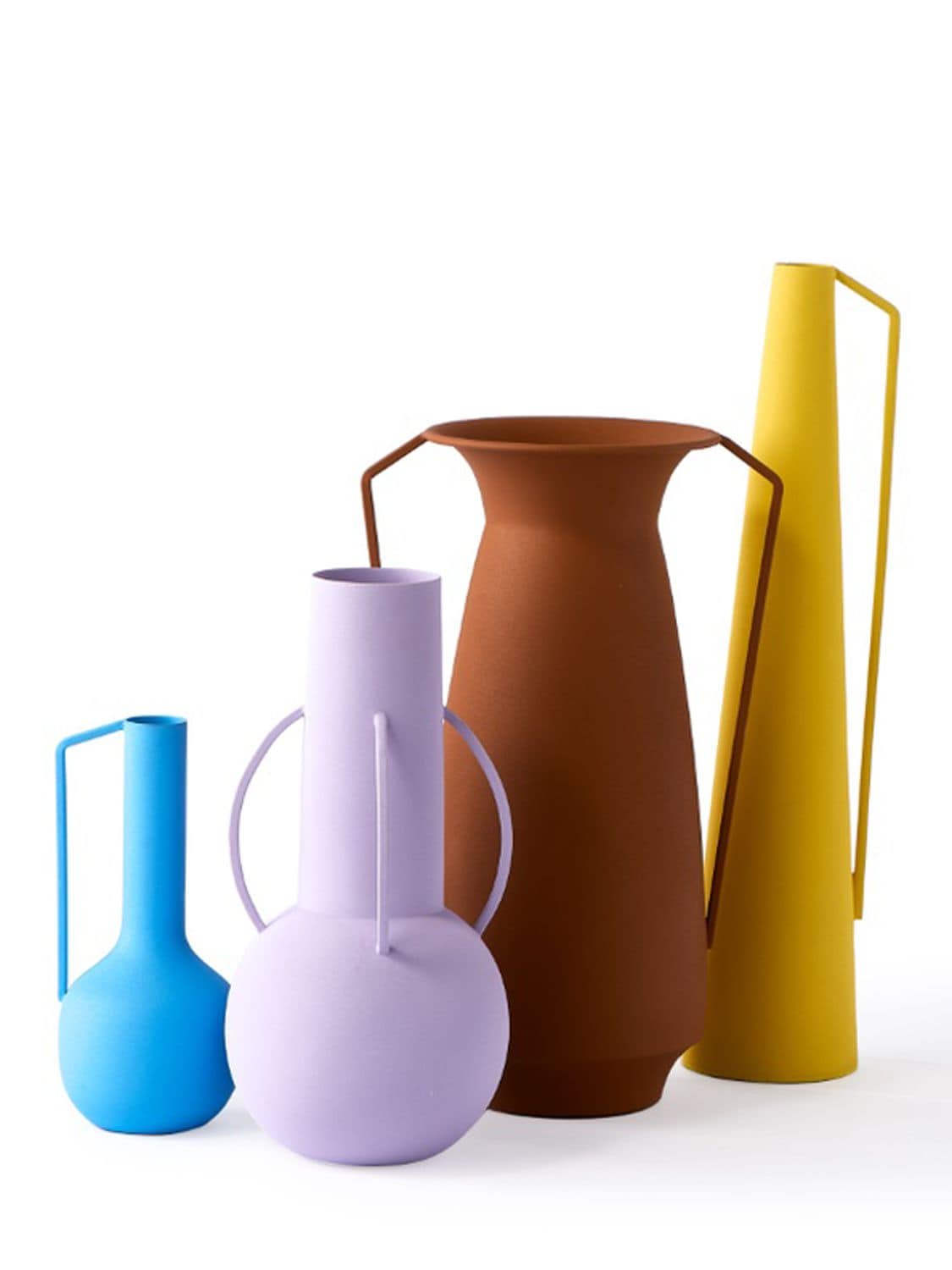 Pols Potten Set Of 4 Roman Morning Vases In Multicolor