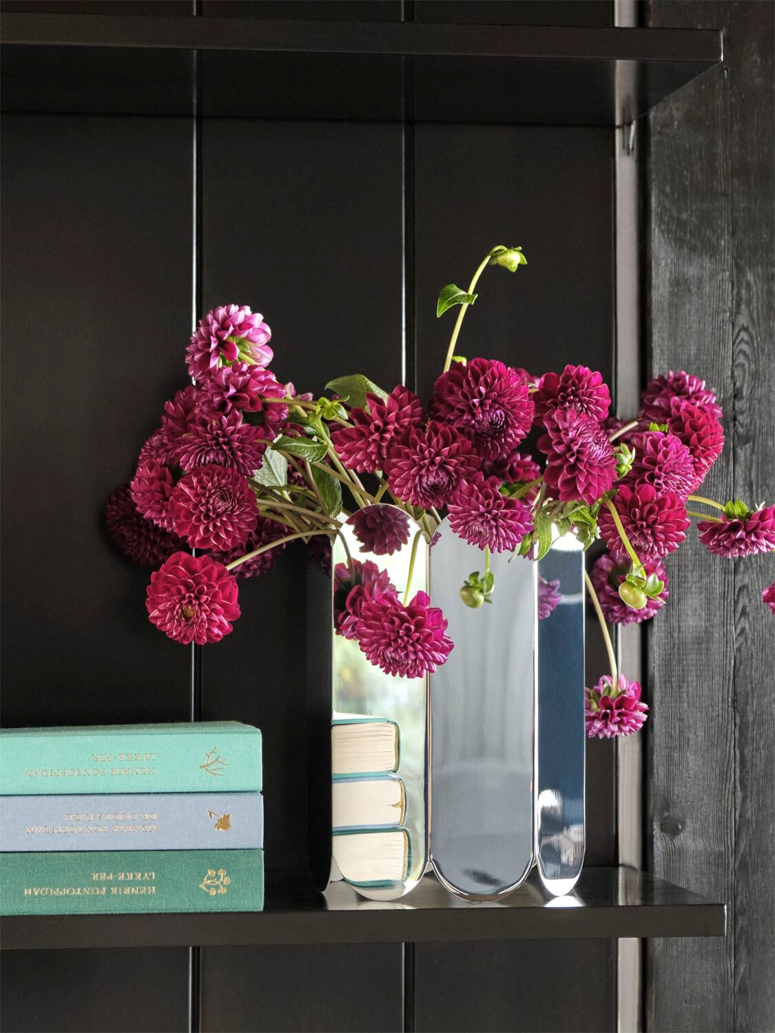 Hay Arcs Vase In Silver