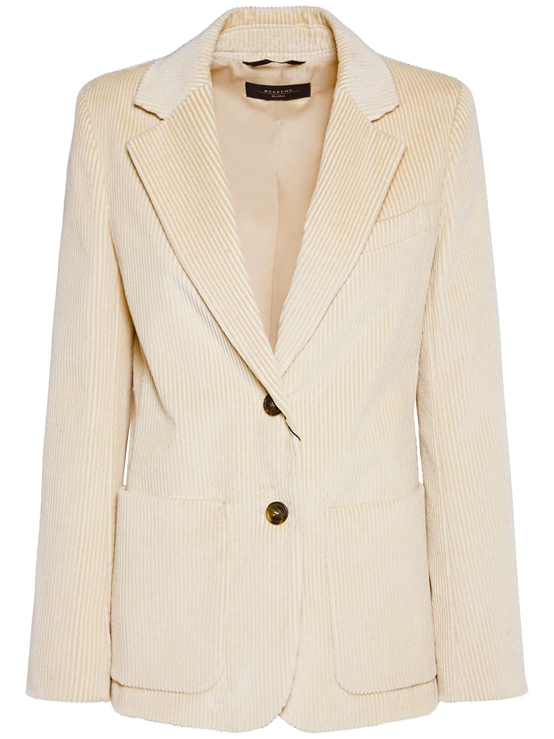 cream cord blazer