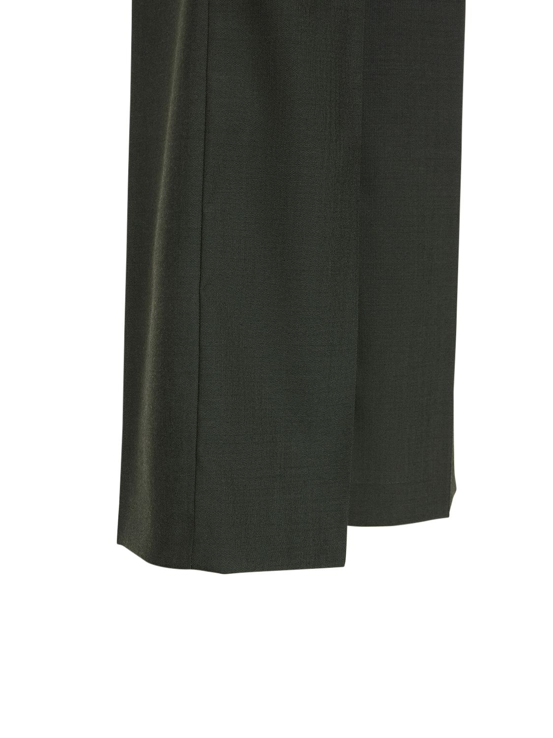 Weekend Max Mara Godezia Wide Leg Trousers In Forest Green | ModeSens