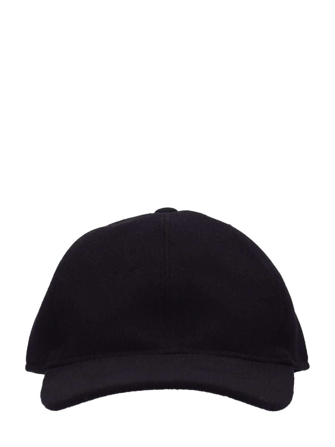 Borsalino Rock Cashmere Baseball Cap In Black ModeSens