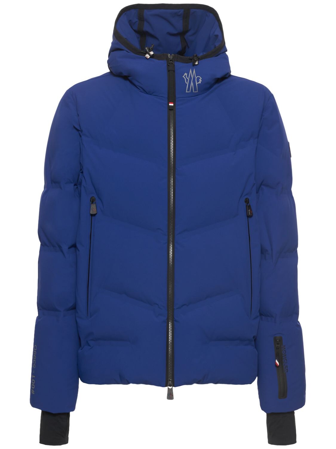 MONCLER ARCESAZ HOODED NYLON DOWN SKI JACKET