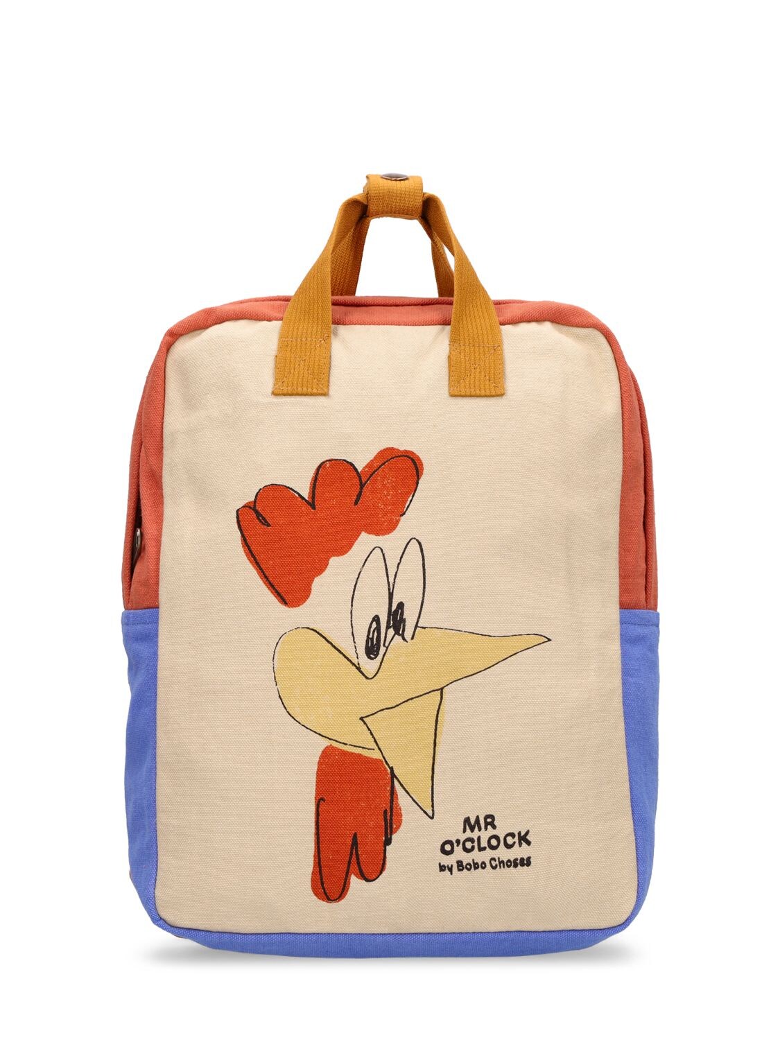 BOBO CHOSES CHICKEN PRINT COTTON BACKPACK