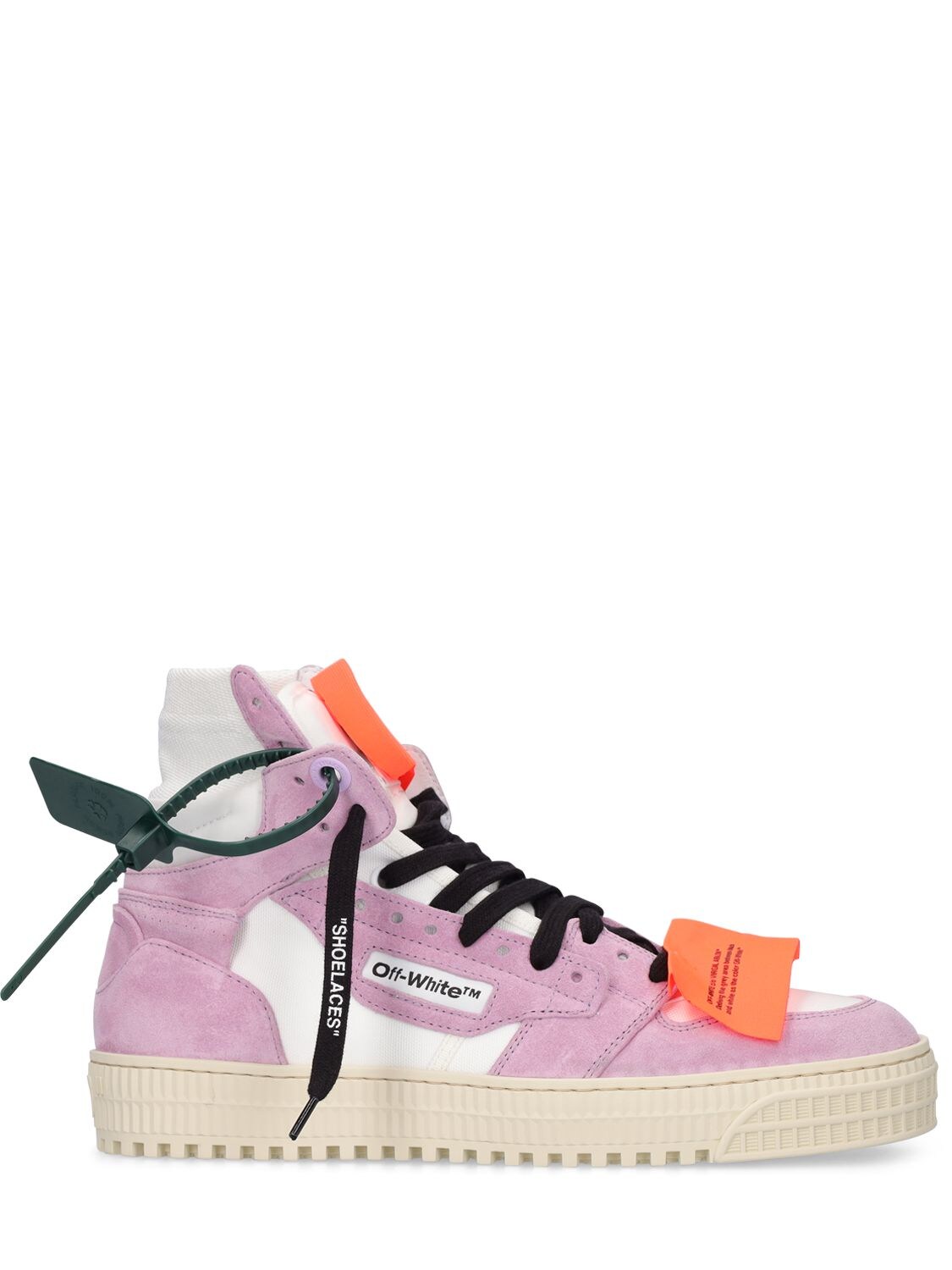 OFF-WHITE 20毫米3.0 OFF COURT麂皮运动鞋