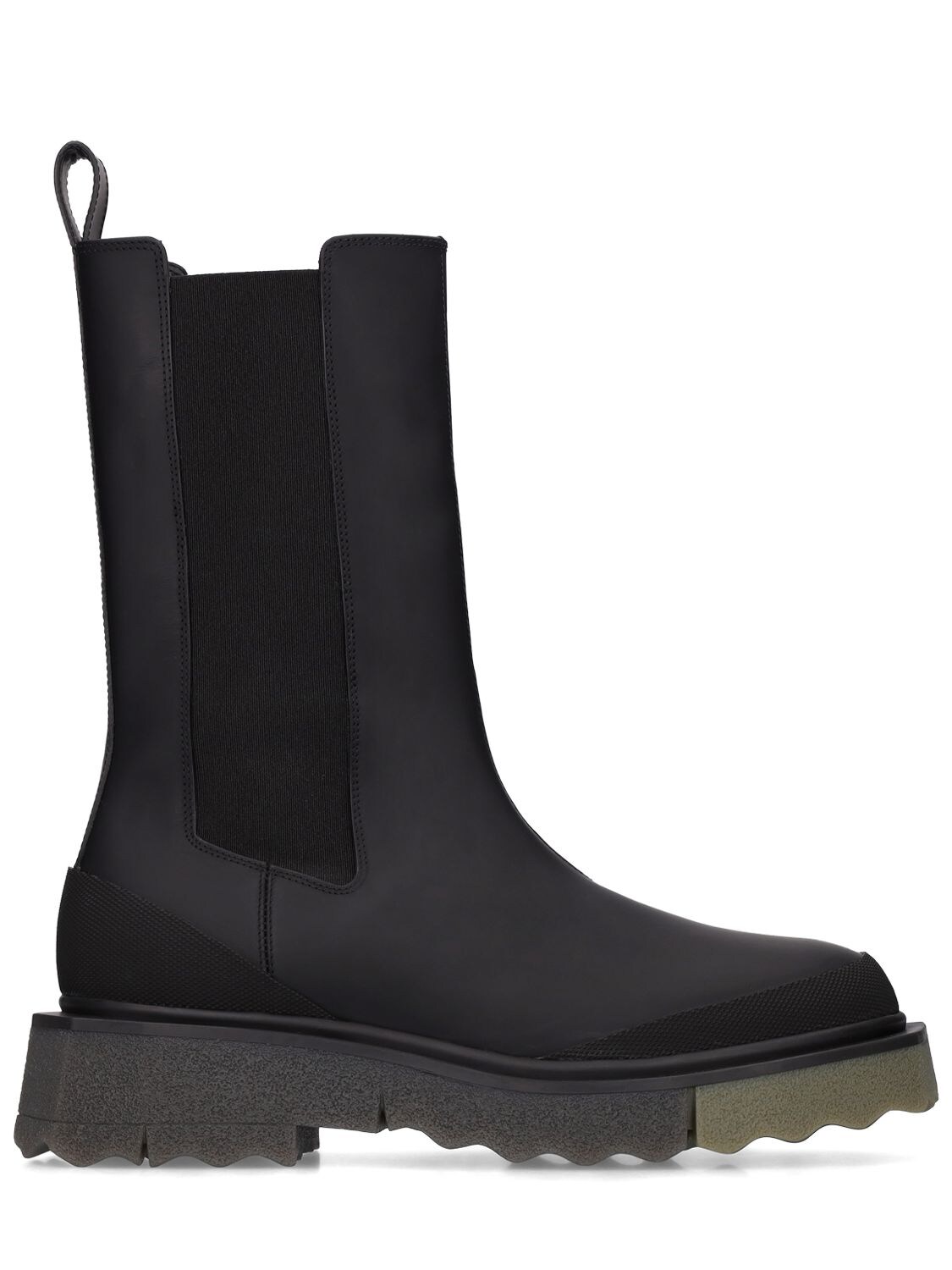 OFF-WHITE 40MM LEATHER CHELSEA BOOT