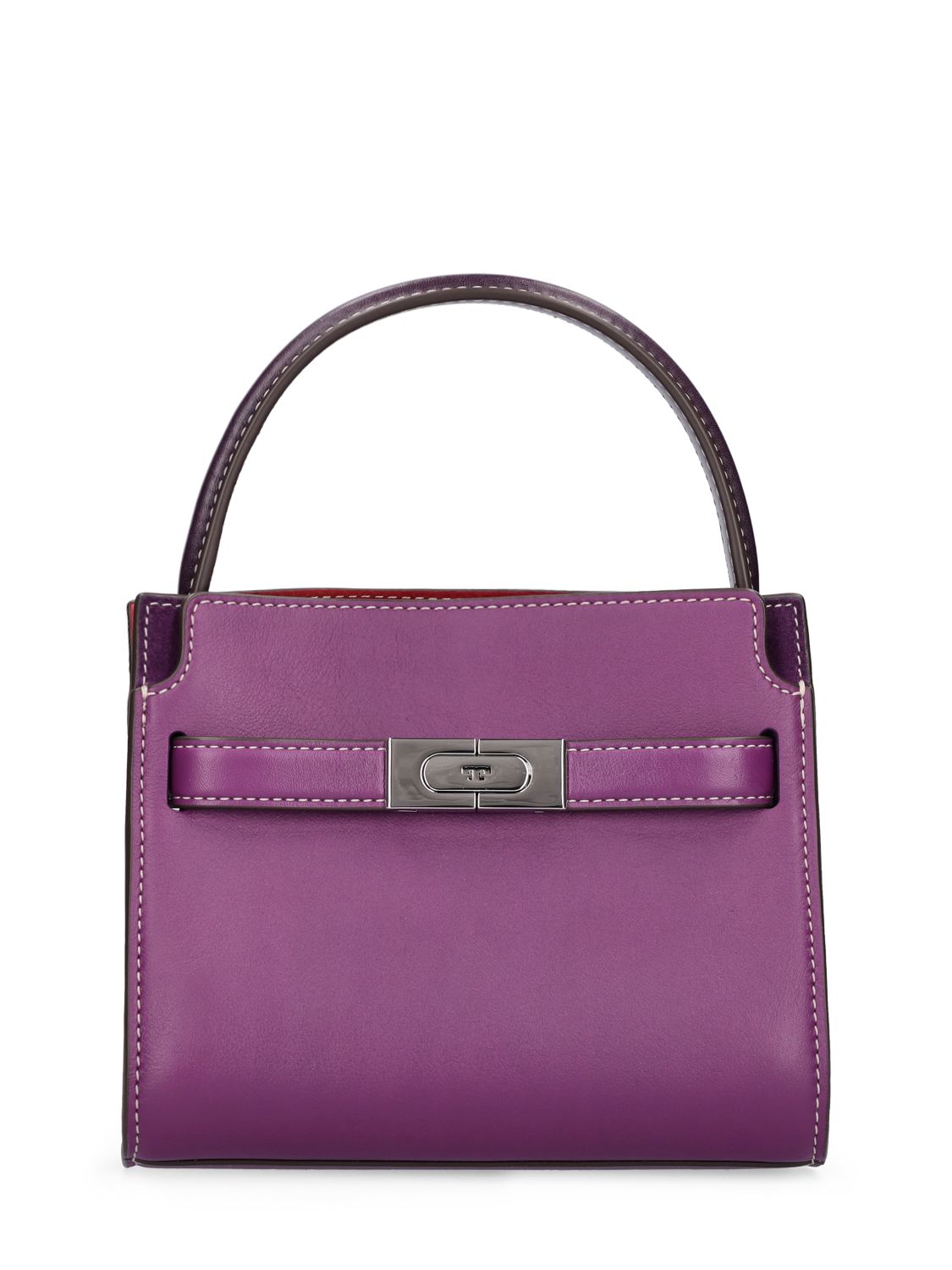 Tory Burch Lee Radziwill Petite Double Bag In Thistie ModeSens GB