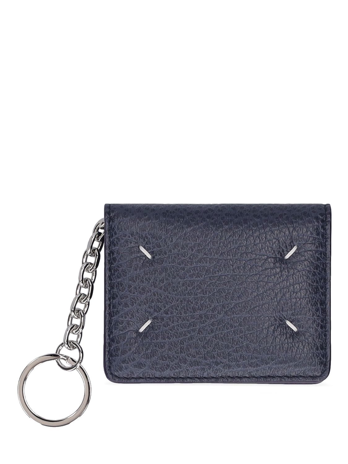 MAISON MARGIELA Grained Leather Card Holder | Smart Closet