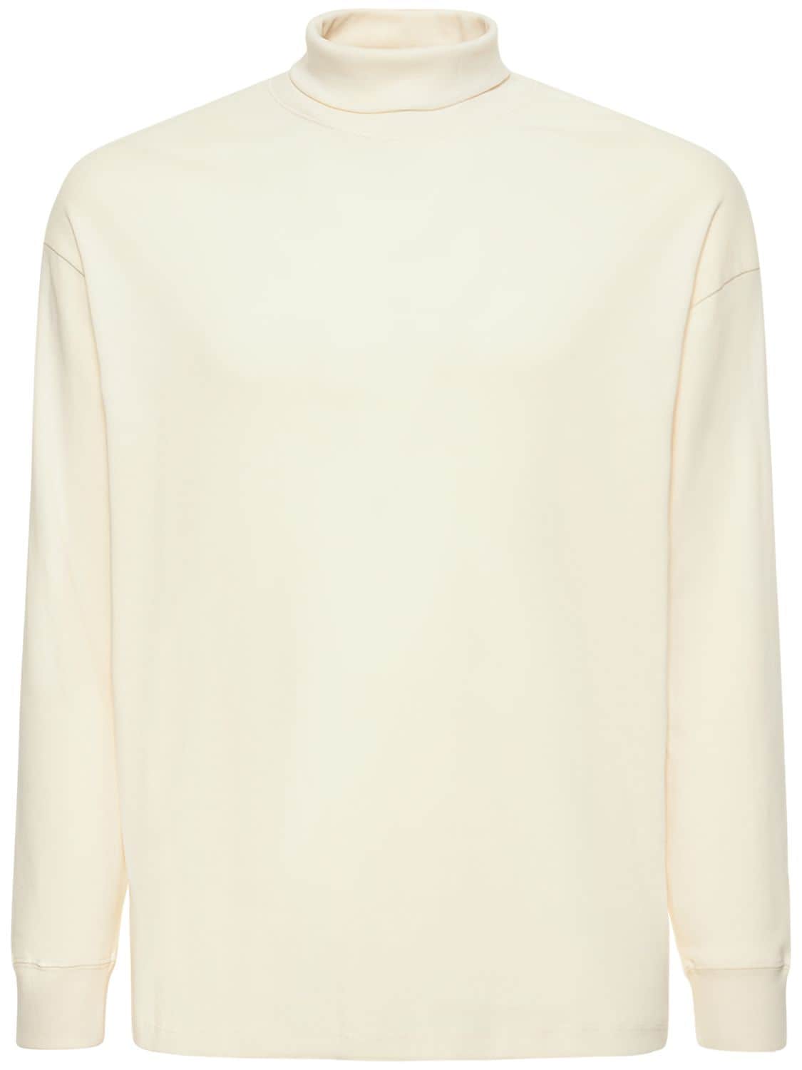 LEMAIRE Long Sleeve Jersey Turtleneck T-shirt