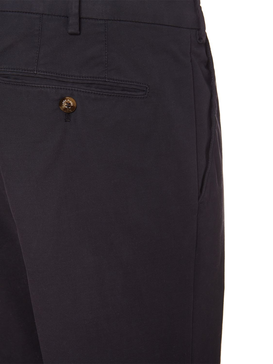 Shop Loro Piana Slim Wool & Cashmere Pants In Royal Blue