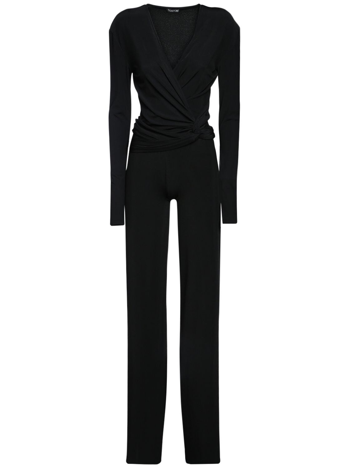 TOM FORD LOOSE MICRO JERSEY JUMPSUIT