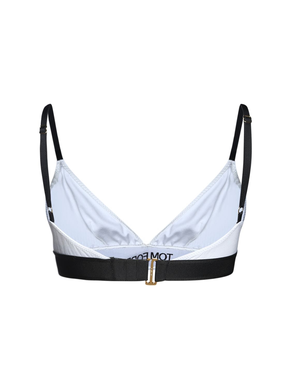 Tom Ford Stretch-modal Jersey Soft-cup Triangle Bra In White