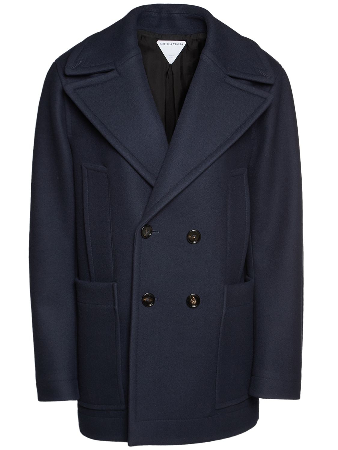 BOTTEGA VENETA DOUBLE BREAST WOOL COAT