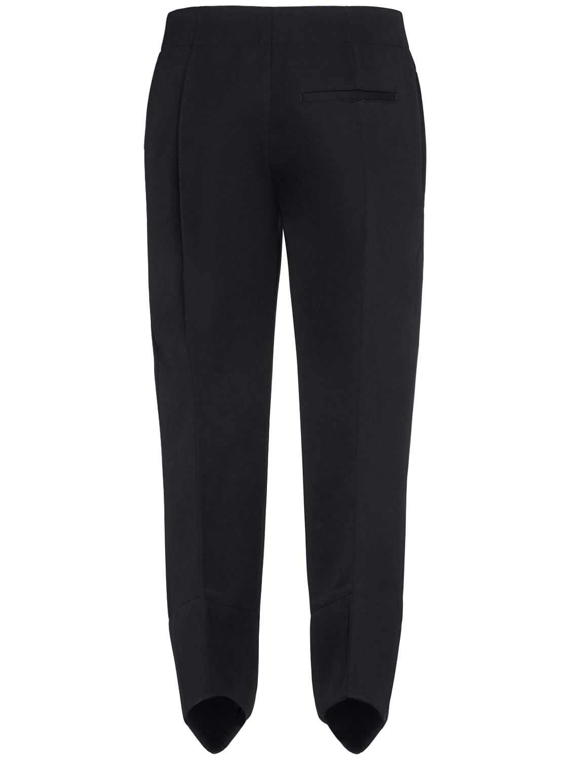 Shop Bottega Veneta Wool Pants In Black