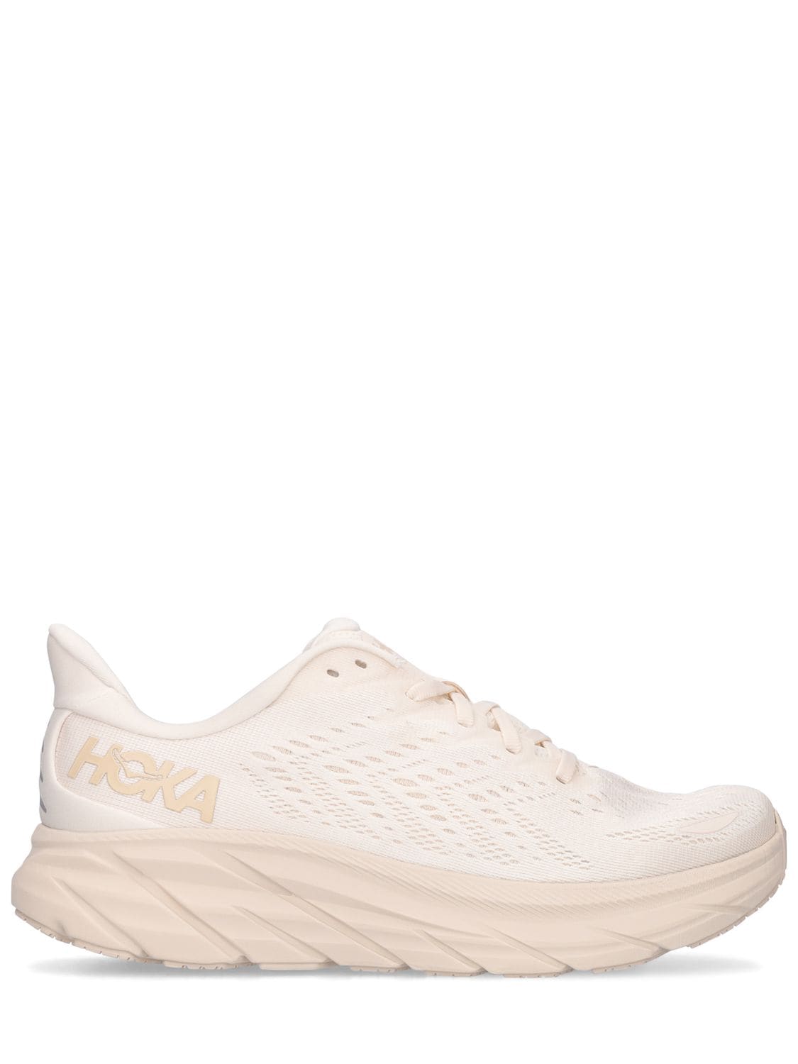 Hoka One One Clifton 8 Eggnog Shifting Sand for Women