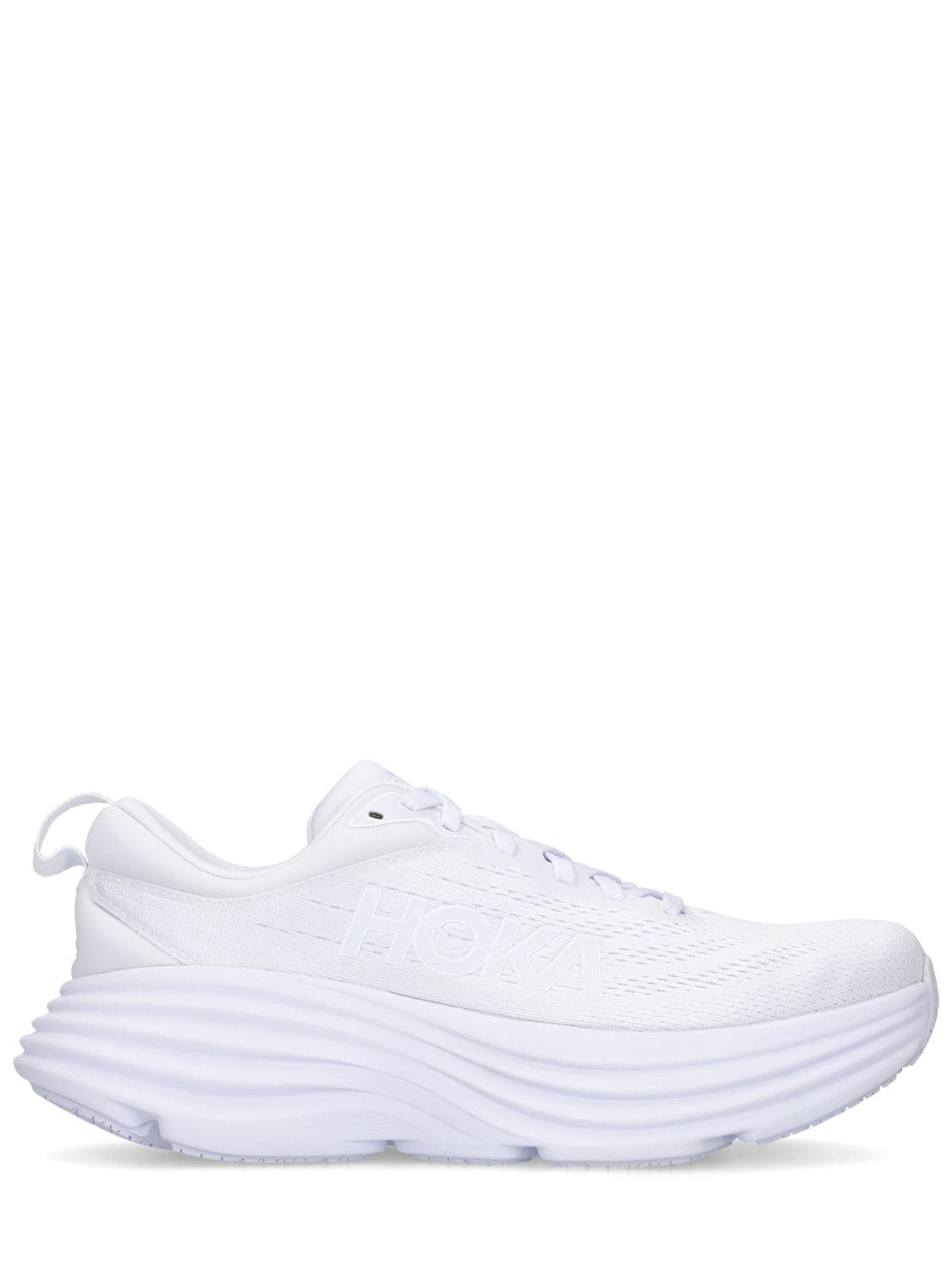 Hoka One One Bondi 8 Lifestyle Sneakers In White | ModeSens