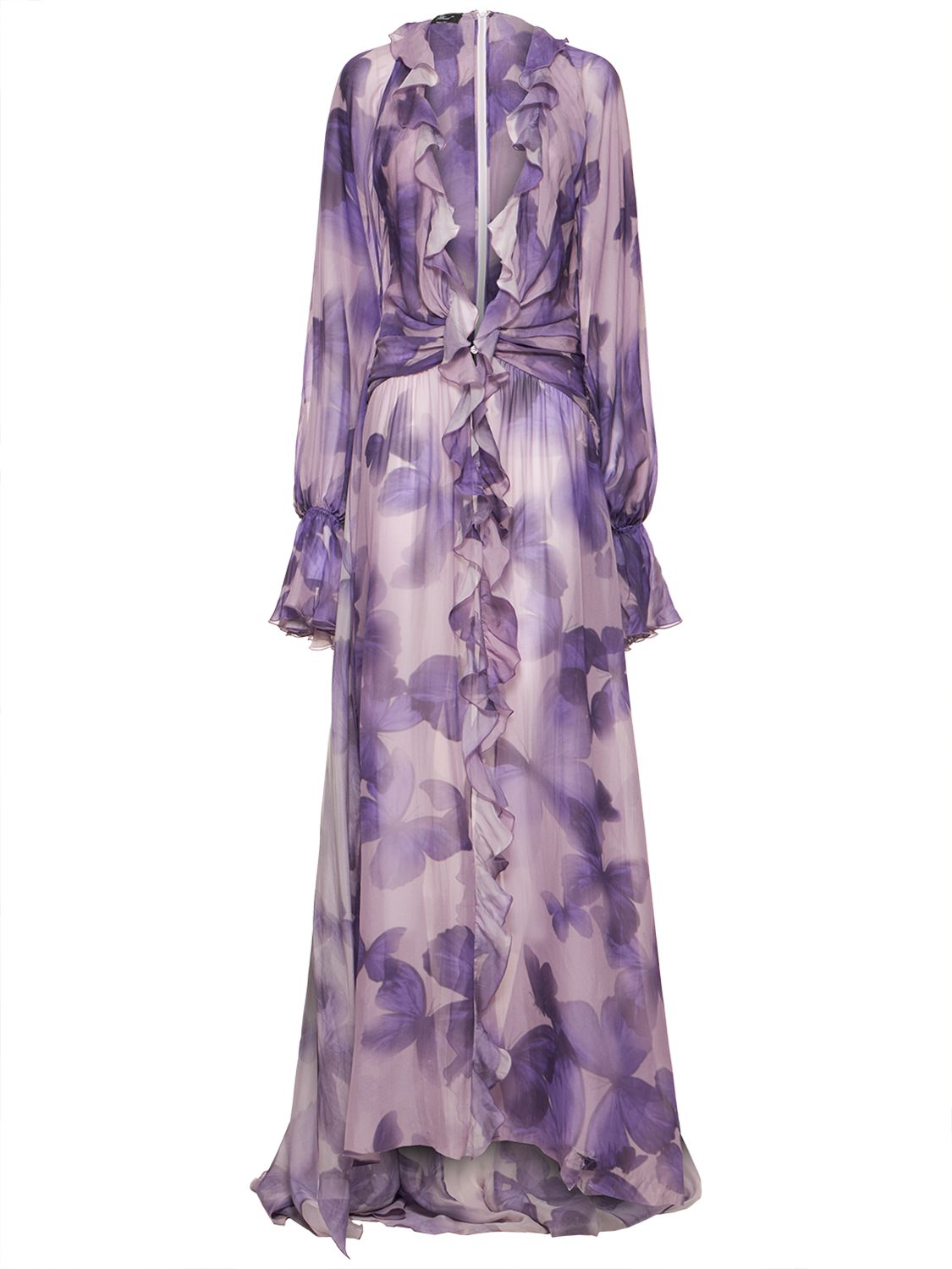 blumarine purple dress Blumarine FW 2008 Lilac Shift Dress
