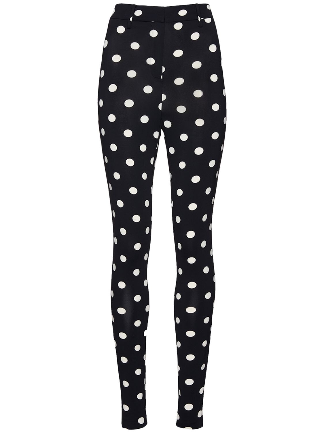 MAGDA BUTRYM POLKA DOT SKINNY PANTS