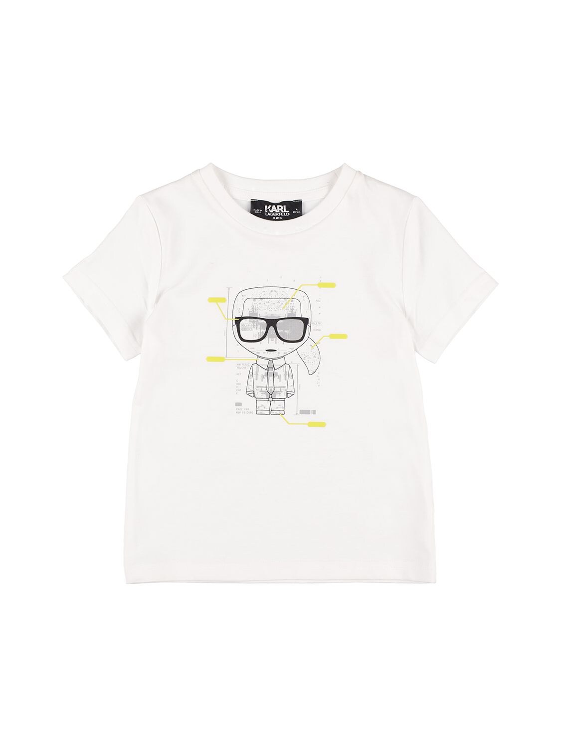 Karl Print Organic Cotton T-shirt