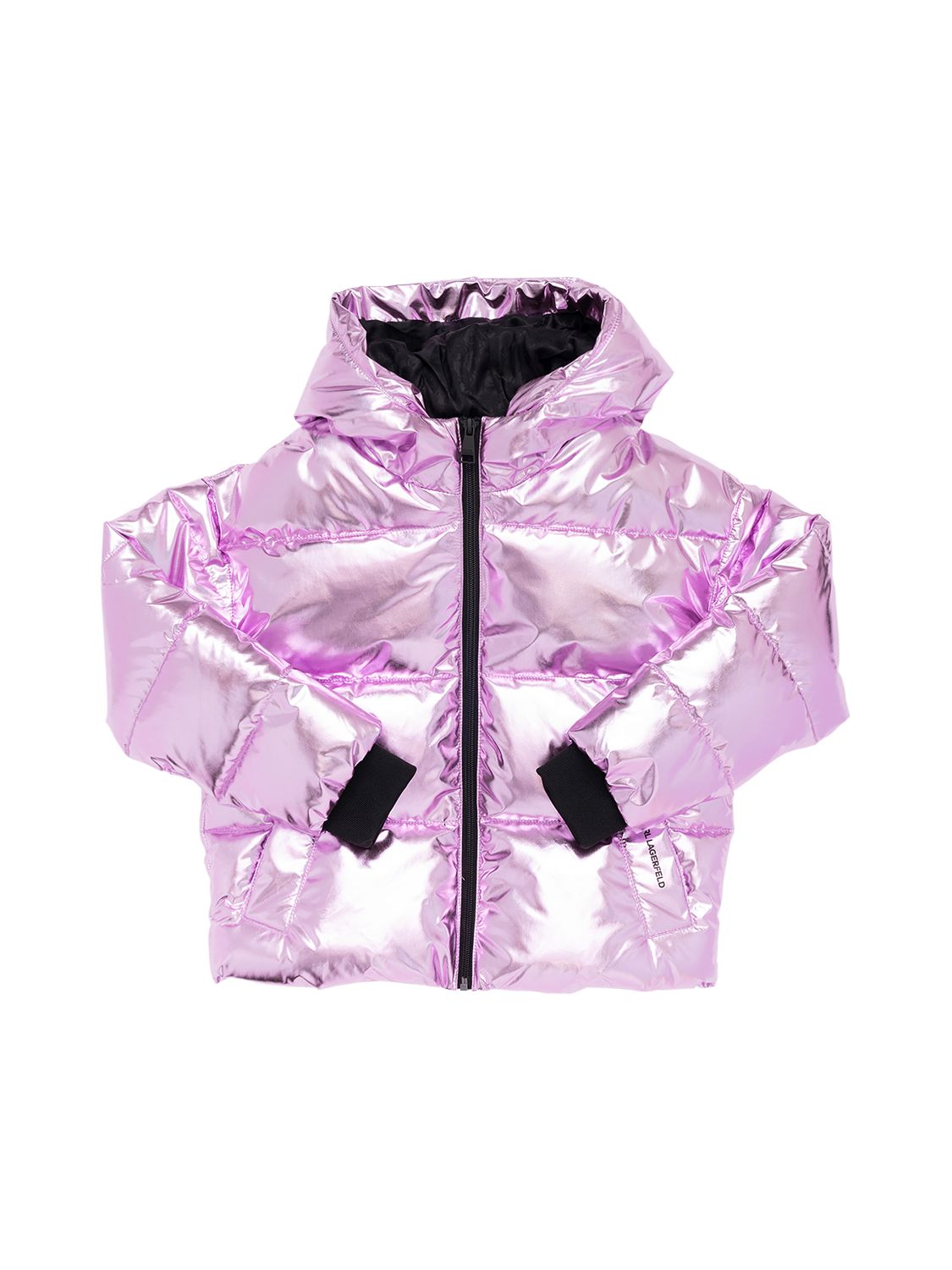 Karl Lagerfeld Kids' Metallic Puffer 