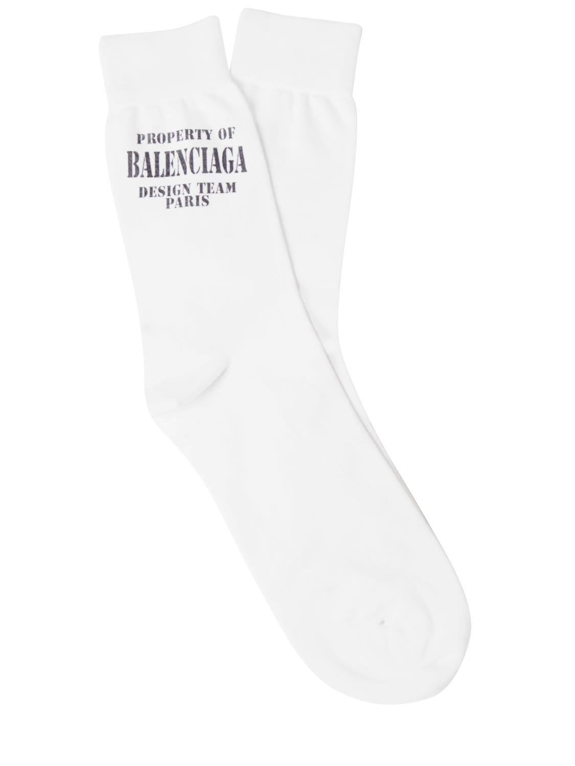 Balenciaga Tennis Socks In White