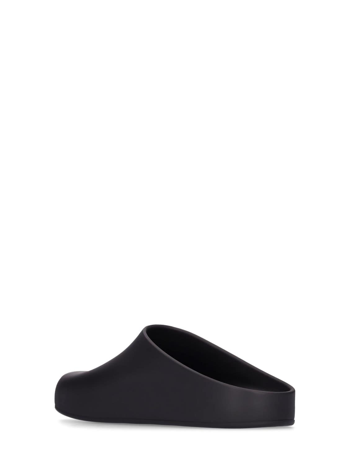 Shop Balenciaga Clog Pool Slide Sandals In 黑色