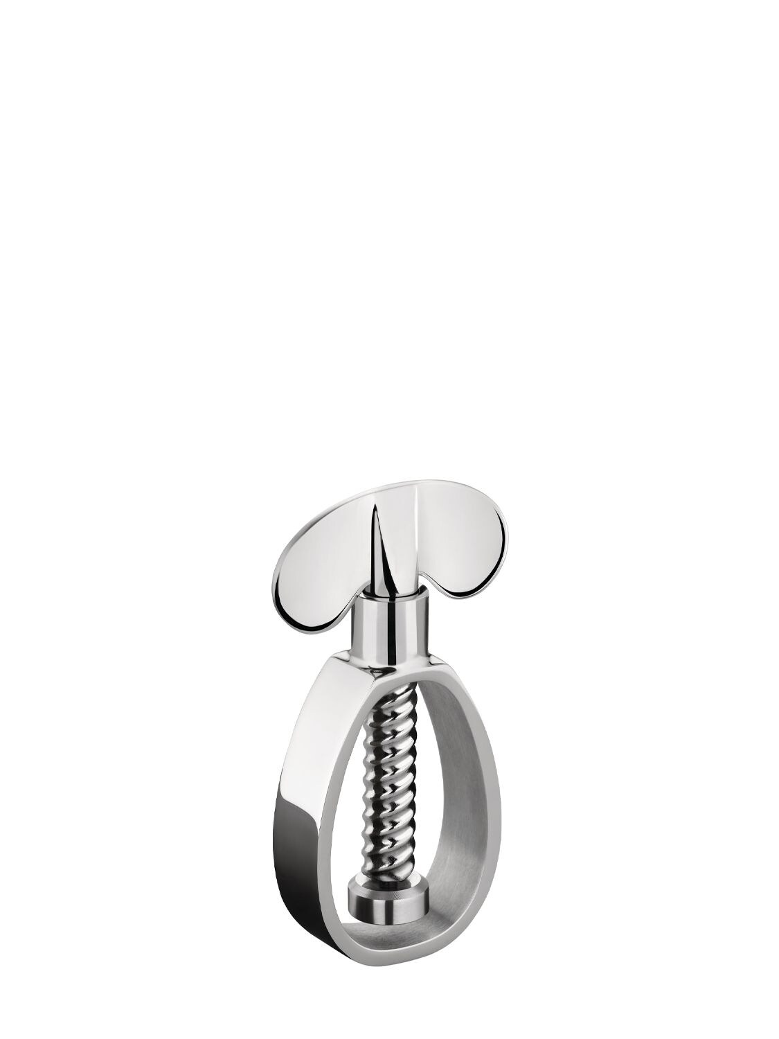 Shop Alessi Farfalla Nutcracker In Silver