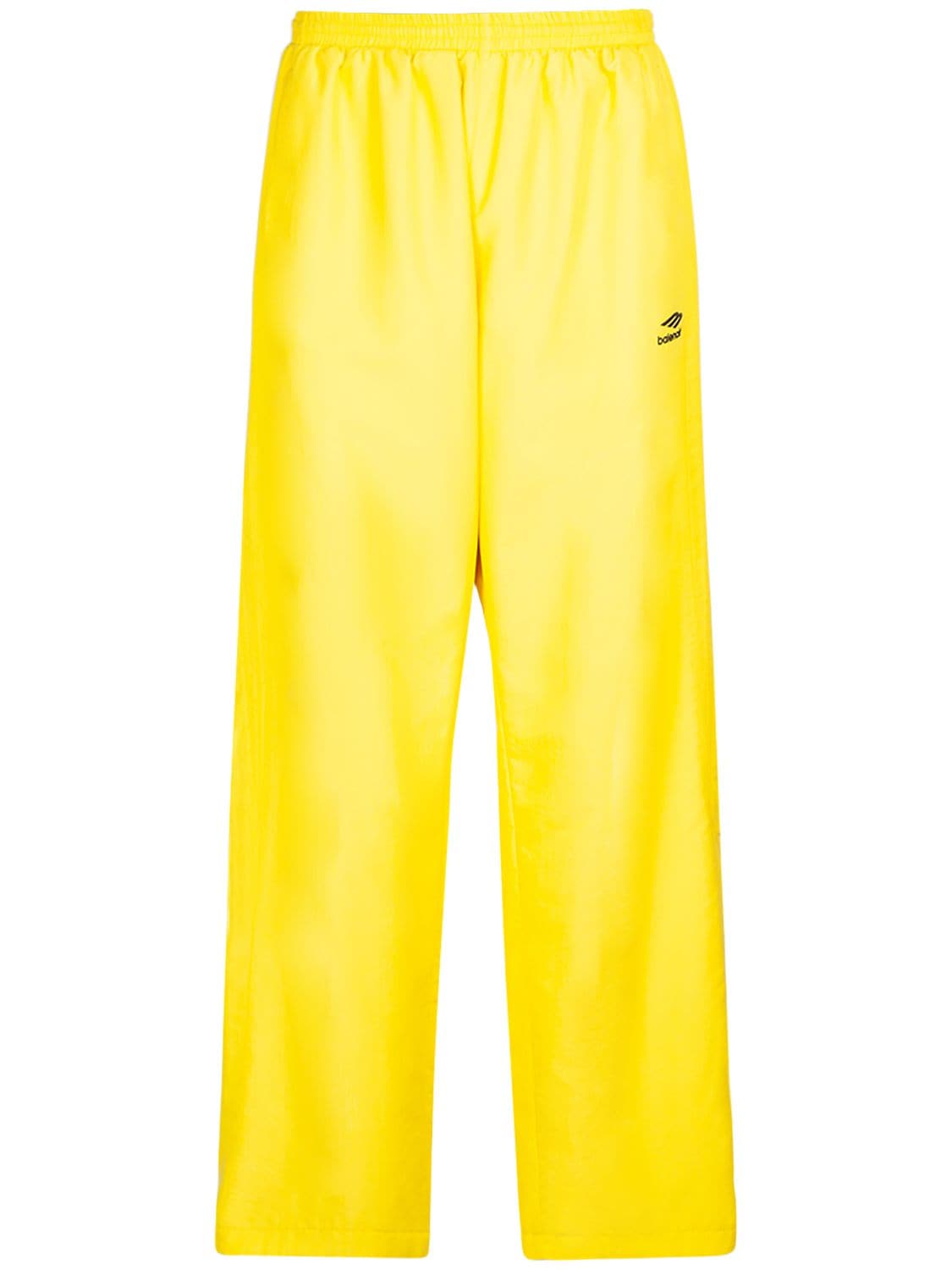 Balenciaga Nylon Trousers In Citrus Yellow