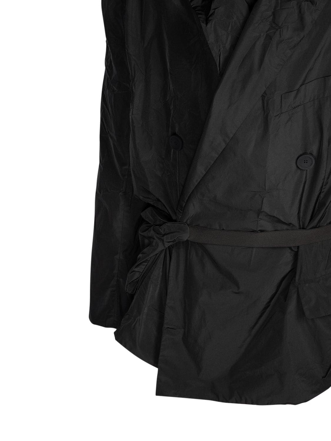 Shop Balenciaga Nylon Jacket In Black