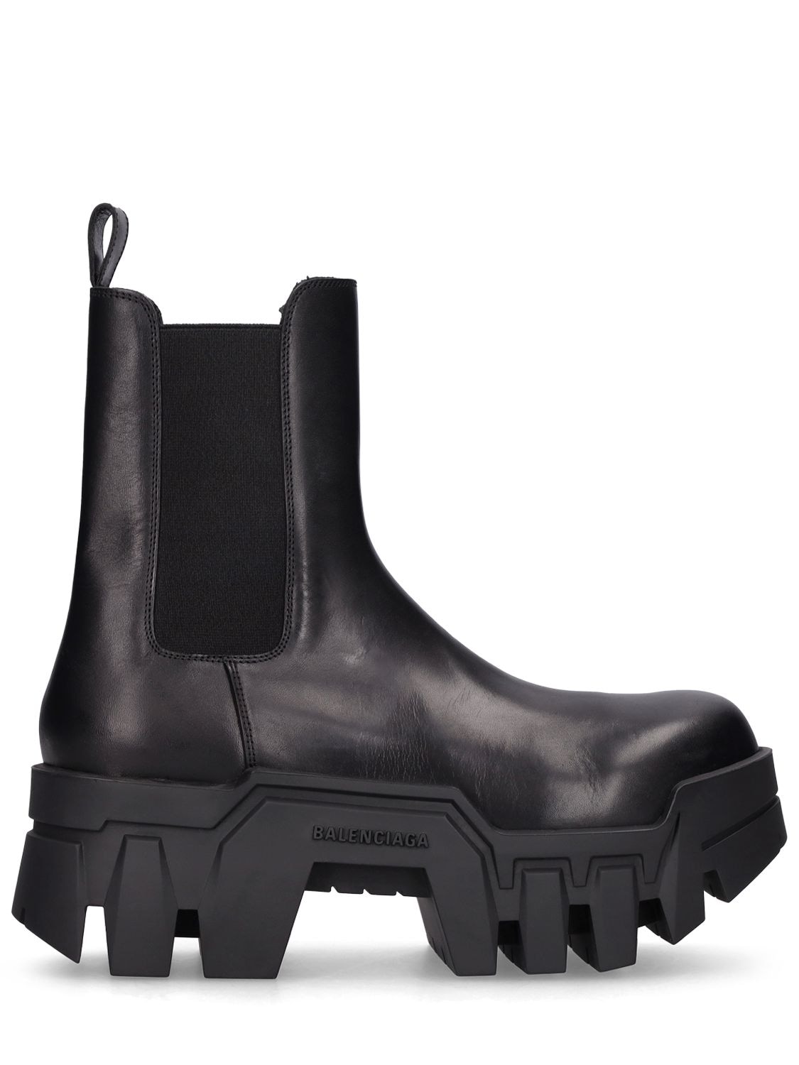 Balenciaga Bulldozer Chelsea Boots In Black