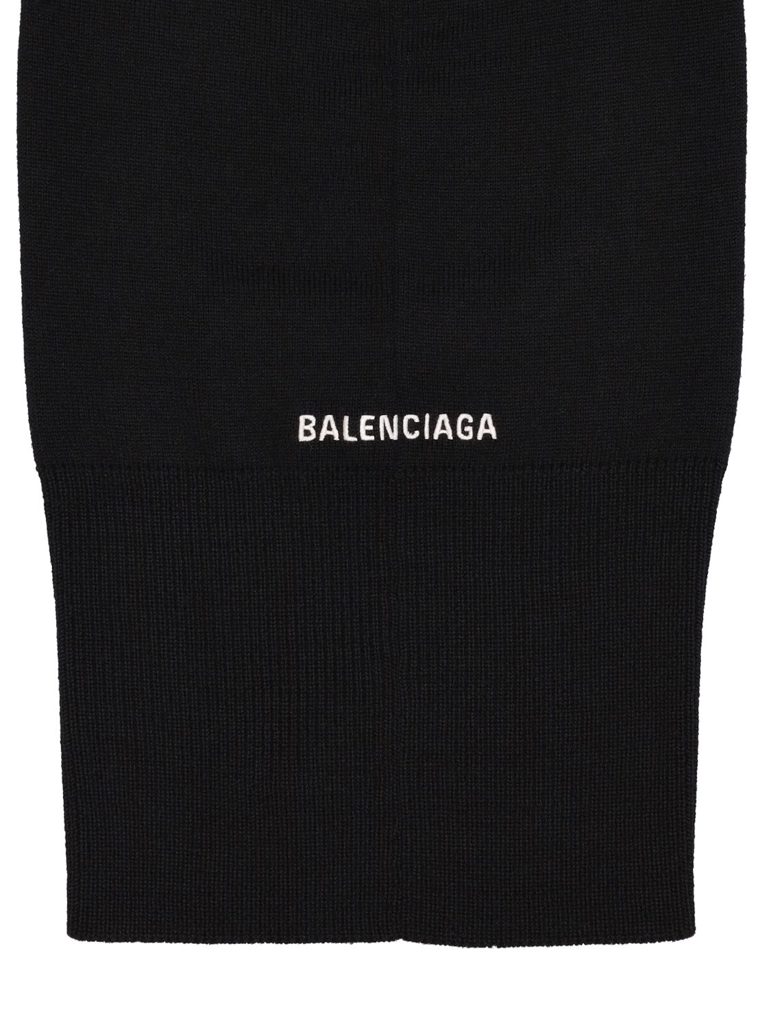 帽子 BALENCIAGA NEW LOGO ALL OVER WOOL KNIT 帽子 BALENCIAGA NEW LOGO ALL OVER WOOL KNIT BALENCIAGA Logo Knit Cap