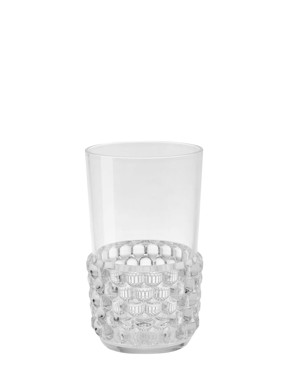 Shop Kartell Set Of 4 Long Drink Glasses In Transparent