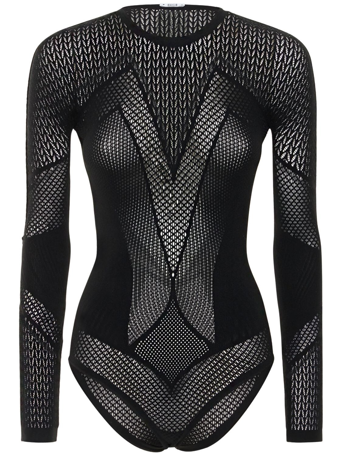 net bodysuit black