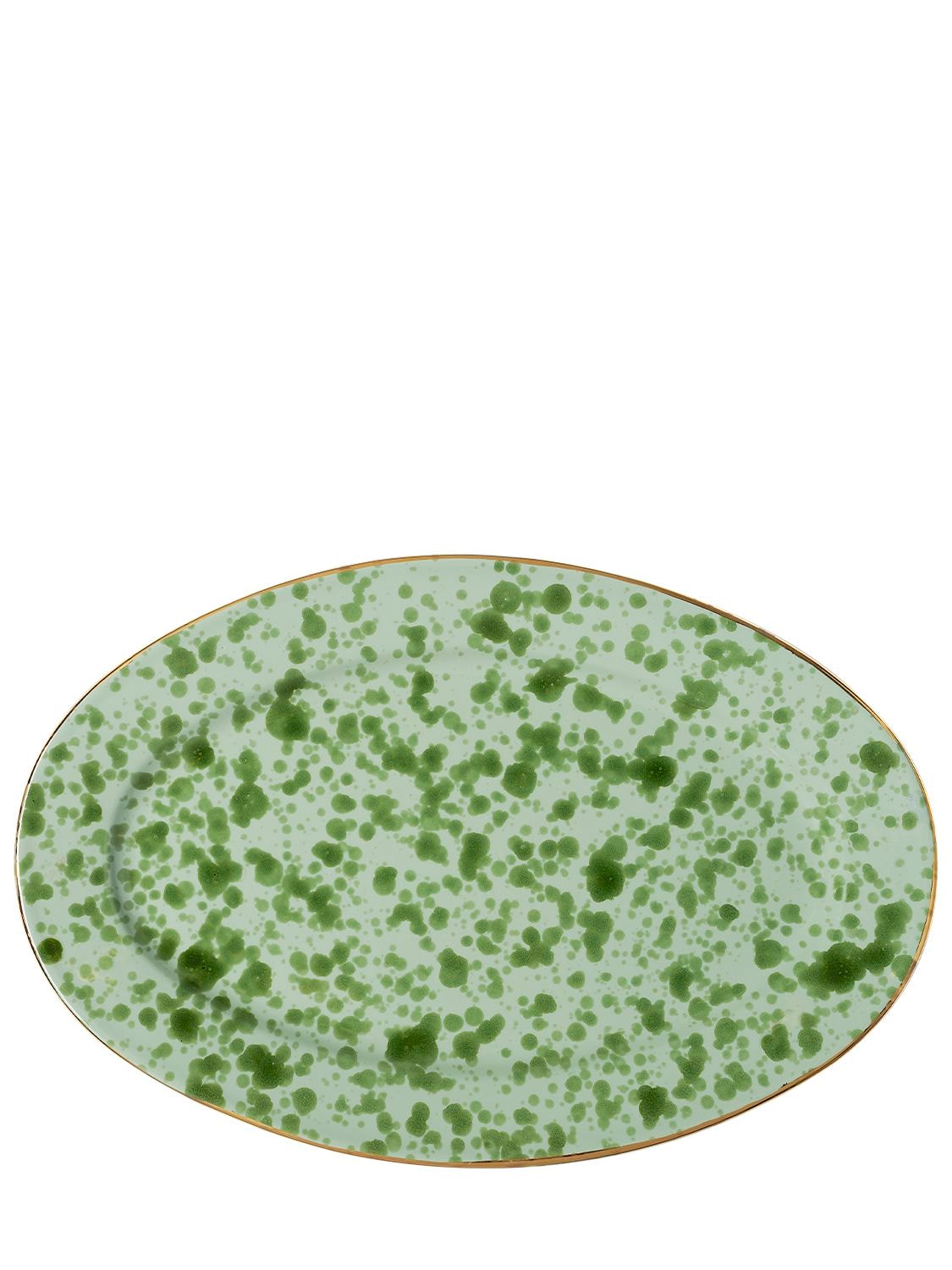 Bitossi Home 17cm Plate In Green