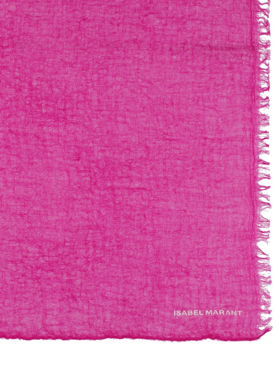 Isabel Marant Alette Cashmere Scarf in Pink