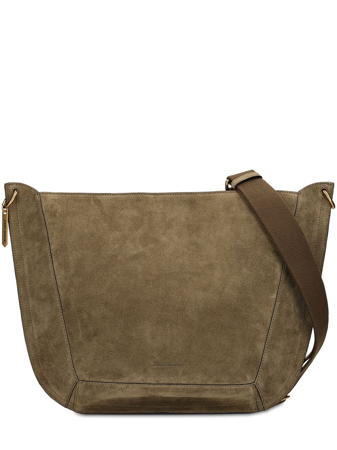 Basko Suede Leather Shoulder Bag