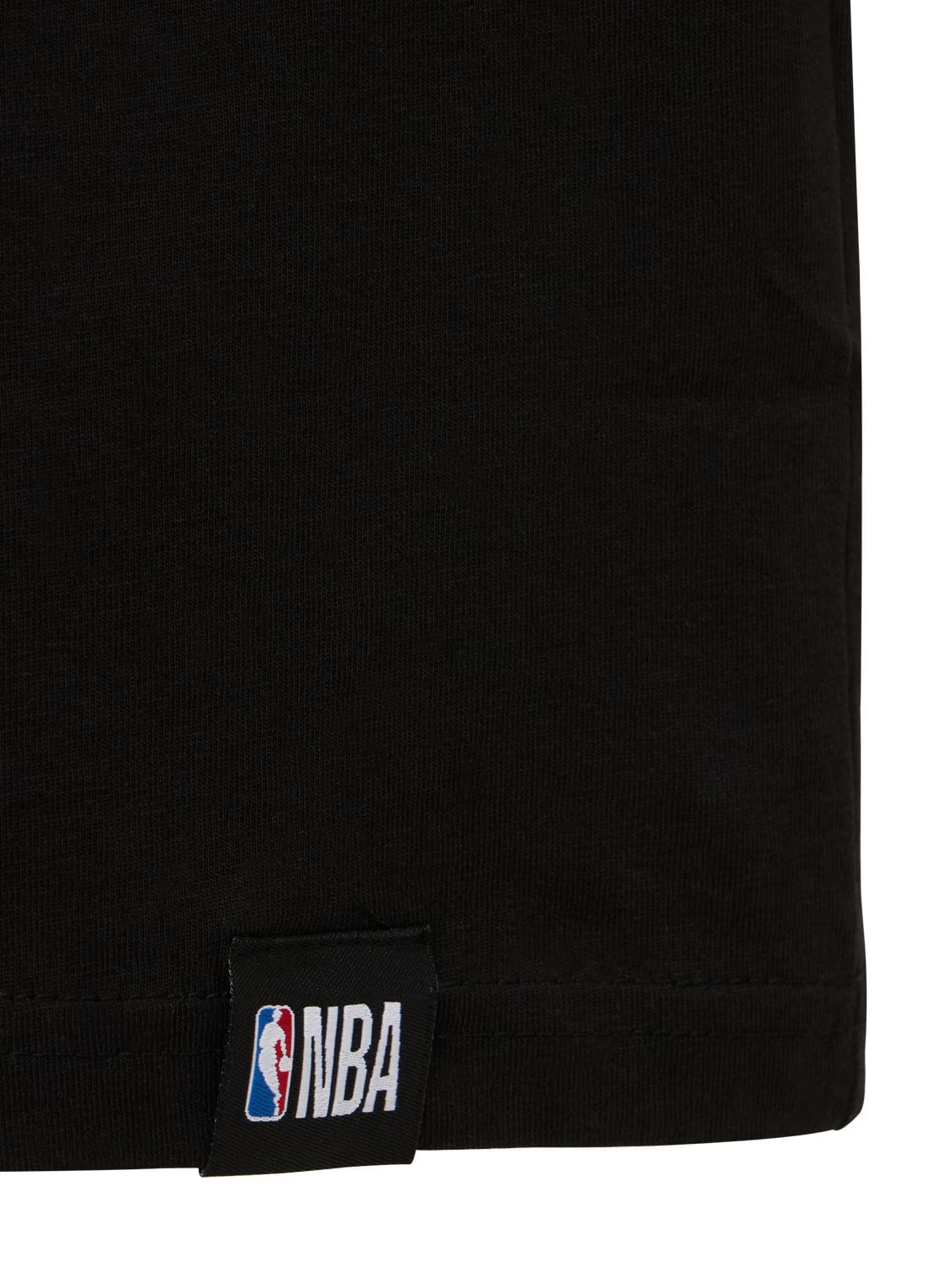 New Era Nba Multi Team Logo T-shirt In Black