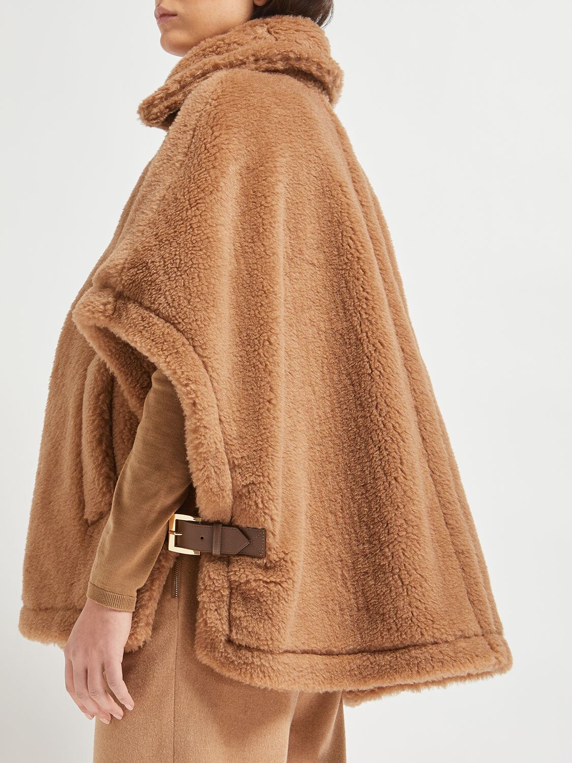 MAX MARA AGI テディ CAPE ケープ ポンチョ 有名な高級ブランド pgnews