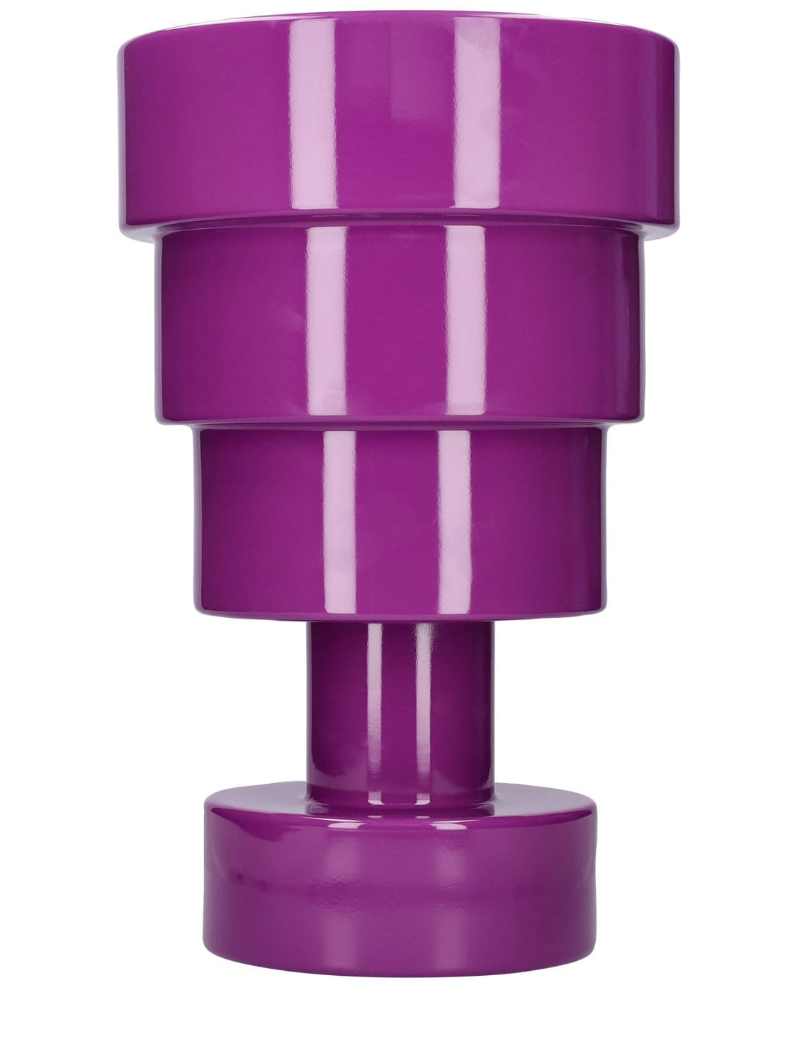 Kartell Sottsass Chalice Vase In Purple